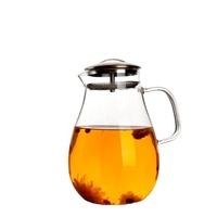 Nouvel ensemble de théière et tasses en verre de luxe 15oz 30oz, résistant à la chaleur, idéal pour le café et l'usage manuel, vente en gros, cadeau très prisé