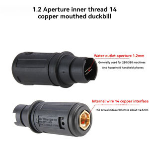 Lingzhen調節可能な可変高低ファンノズルジェット水高圧パワーウォッシャー - Product Image 5