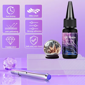 Kit de Resina UV con Curado Rápido y Unión por Luz para Soldar Joyería, Reparación de Plástico y Vidrio, Manualidades y Decoración - 99.9% de Transparencia - Product Image 6