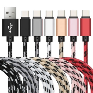 1m <strong>Micro</strong> USB Type C Charger Cable Fast Charging Data Cord for iPhone 14 13 12 11 XR Samsung S10 Xiaomi Redmi Note 8 Phone Cables - Product Image 1