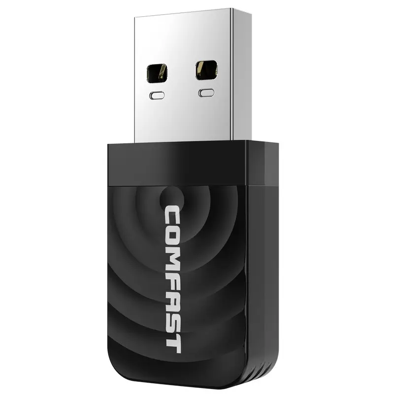 COMFAST อะแดปเตอร์ CF-812AC V2จากผู้ผลิต COMFAST AC1200 USB 3.0ตัวรับสัญญาณ WIFI การ์ดเครือข่าย dongle