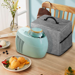 Ice Cream Maker Dust Cover Home Kitchen Appliance Protective Cover Easy Clean With Front <b>Pockets</b> - Product Image 2