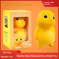 En gros, Jouet Squishy Bâton de Beurre Lait Dragon en PU, Couleurs Florales, à Remontée Lente, Anti-stress, Mignon, Kawaii, Non Toxique