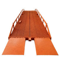 Pont d'accès mobile et rampe de chantier mobile haute performance pour le chargement et le déchargement, idéales pour la manutention polyvalente des conteneurs