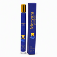 Coffret Cadeau Vaporisateur de Parfum Bleu Saphir pour Tous, Tube en Verre, Idéal pour Soirées en Club, Hôtels, Tenue Toute la Journée