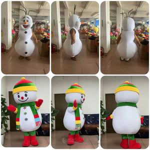 Costume de Mascotte <span class=keywords><strong>Olaf</strong></span> le Bonhomme de <span class=keywords><strong>Neige</strong></span> de Haute Qualité, Costume Publicitaire de Noël, Déguisement Fantaisie pour Fête, Animal de Carnaval - Product Image 2