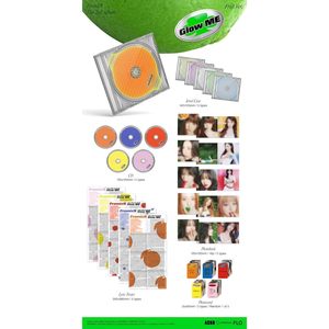 โฟโต้บุ๊ค Fromis9 Glow Me เวอร์ชั่น อัลบั้มเล่มที่ 2 80 หน้า พิมพ์ดิจิทัล เกาหลี - Product Image 2