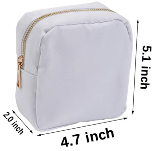 Vente en gros Oxford Sacs cosmétiques Sacs-cadeaux avec taille et couleur personnalisables Style tendance - Product Image 5