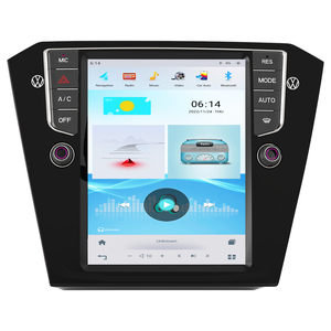 Écran tactile Android de style Tesla de 10,4 pouces pour <span class=keywords><strong>VW</strong></span> Passat B8 Magotan 2015- 4G LTE, CarPlay sans fil, Android Auto, GPS avec CANBUS - Product Image 1