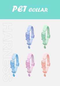 Conjunto de Arnés Ajustable para Perro de Lana Biothean Personalizado, <span class=keywords><strong>Collar</strong></span> y Correa de PVC para Mascotas, Antitirones, Impermeable, de Nailon, con Luces, para Todas las Estaciones - Product Image 3