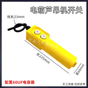 Palans électriques 220V avec commande par bouton, petite poignée de levage et boîtier d'alimentation, condensateur intégré, plateforme de levage magnétique - Product Image 5