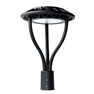 "5000K 60W LED Ronde Post Top Light 7,800 Lumens Élégant Pilier Montage" - Product Image 2