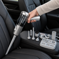 Aspirateur portable sans fil multifonctionnel léger de haute qualité, sans balais, pour voiture et hôtel, avec filtre HEPA