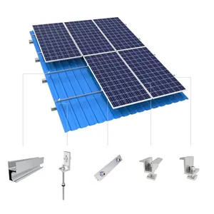 Ssसे तेजी से तेजी से सौर छत की बढ़ती प्रणाली सौर ऊर्जा मॉड्यूल के लिए सौर पैनल बढ़ते सिस्टम रैक