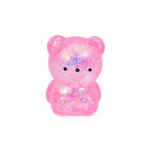 Hot Selling Maltose Slow <b>Rebound</b> Bear Squishy Toy Transparent Gold Glitter Bear Squishy Educational Stress Relief Fidget Toy - Product Image 5