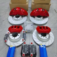 Kit de freinage EPB de rechange pour Akebono, 10 pistons à l'avant et 4 pistons à l'arrière, pour Porsche Cayenne OE 9Y0615105, rotors percés 420x40mm