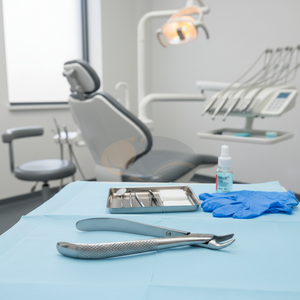 Pince d'extraction dentaire manuelle de haute qualité #76 motif anglais extraction dentaire certifiée MOL en acier inoxydable de qualité supérieure - Product Image 3