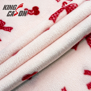 Tela de Franela Estampada con Acabado de Seda Kingcason, Fácil de Cuidar y Lavable a Máquina, para Fundas de Cojines Decorativos - Product Image 4