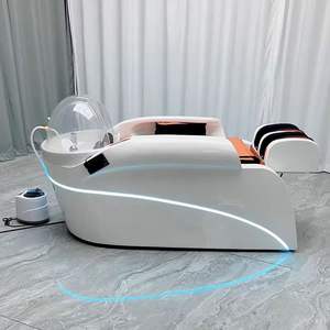 เตียงสระผมไฟฟ้าแบบไทย พร้อมระบบนวดและทำทรีตเมนต์ผม  ระบบหมุนเวียนน้ำและเครื่องทำน้ำอุ่นในตัว สำหรับร้านทำผมโดยเฉพาะ - Product Image 6