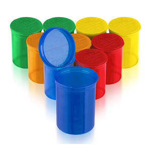 Frascos con Tapa a Presión para Pastillas, Contenedor de Medicamentos para Prescripción, Multiusos para Manualidades, Dulces, Suplementos y Más - Product Image 1