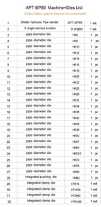 <span class=keywords><strong>Cintreuse</strong></span> de tubes en acier portable compacte APT-BP89 pour la réparation de navires de construction <span class=keywords><strong>sur</strong></span> site - Product Image 6