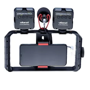 Ulanzi U-Rig Pro professional Smartphone Video Rig case Handheld Stabilizer Kit With Lights Mic