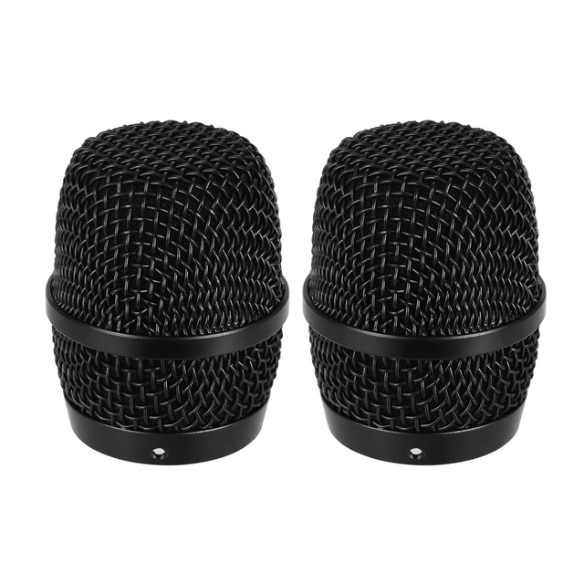 Metal Microphone Mesh Grille Replacement with Interior Foam Windscreen Pop Filter Compatible with BBS K100/K200/K300/4100/4500 W