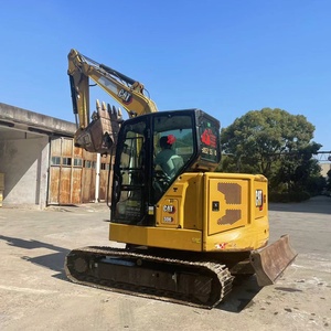 Modelo 2022 excavadora CAT 306 usada certificada EPA excavadora de orugas de 6 toneladas con excavadoras de gato de pulgar con bajas horas de trabajo - Product Image 1