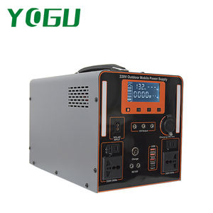 YOGU Meilleure vente usine approvisionnement Portable générateur solaire usage domestique centrale solaire 220V générateur d'énergie solaire batterie externe - Product Image 5