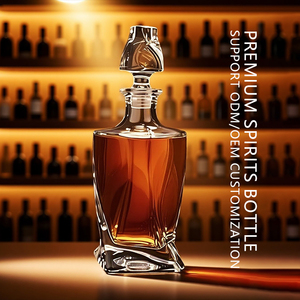 Ensemble cadeau de <span class=keywords><strong>whisky</strong></span> personnalisé en gros de 750 ml, ensemble de carafe à <span class=keywords><strong>whisky</strong></span> en cristal avec verres à <span class=keywords><strong>whisky</strong></span> à l'ancienne - Product Image 1
