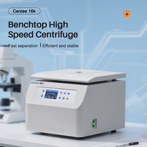 고속 16600r/min 데스크탑 실험실 원심 분리기 12x1.5/2.2ml 앵글 로터 12x5ml/10ml 8x1 5ml/20ml 실험실 용 고정 로터 - Product Image 2