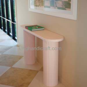 Table basse en bois fabriquée à la main pour le salon moderne | Tables de centre en bois massif de conception personnalisée Fournisseur en gros - Product Image 5