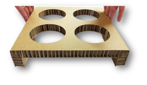 Vente en gros de feuilles de <span class=keywords><strong>carton</strong></span> alvéolé 10mm 16mm <span class=keywords><strong>carton</strong></span> kraft blanc alvéolé double face matériau écologique - Product Image 5