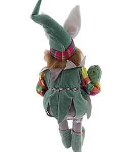 Promotion vêtements colorés 33cm cheveux jaunes <span class=keywords><strong>petit</strong></span> garçon génie poupée décoration ornements de pâques lapin chapeau anniversaire enfants cadeau - Product Image 5