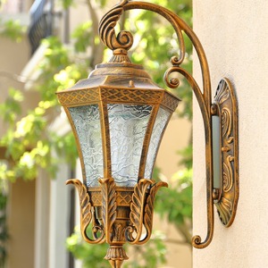 Lampe murale extérieure en aluminium <span class=keywords><strong>JP</strong></span>-Gold Phoenix pour jardin, balcon, couloir et allée, indice de protection IP55, LED 220V - Product Image 1