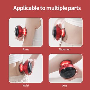 Appareil de thérapie par ventouses électriques avancé rechargeable à 6 niveaux, corps entier, anti-rhumatismal, chauffage par lumière rouge, certifié CE - Product Image 5