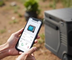 Anker SOLIX 23L App Control Solar Cooler <b>Box</b> Electric Refrigerator <b>Freezer</b> Portable Wheeled Insulated Cooler for Outdoor <b>Camping</b> - Product Image 3