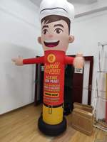 Danseur gonflable personnalisé avec illustration artistique |   Danseur d'air publicitaire pour la promotion des entreprises
