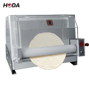 fully automatic commercial pizza industrial roller pita arabic bread two stage big capacity dough sheeter and roller stand self