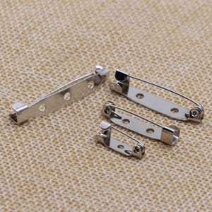 HTYFS Metal cobre hierro Simple seguridad pin Pin insignia broche tela ramillete Accesorios - Product Image 2