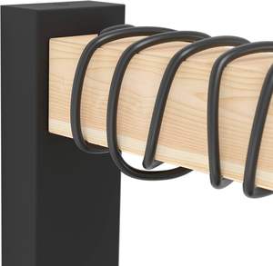 Applique murale vintage design industriel <span class=keywords><strong>en</strong></span> acier et bois dans des appliques murales - Product Image 4