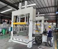Machine de presse à chaud hydraulique à 3 faces pour chaise en contreplaqué de bois courbé Composants PLC pour machines à panneaux à base de bois