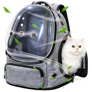 Wholesale Bubble Cat <b>Backpack</b> Space Pet <b>Carrier</b> with Transparent Window Ergonomic Design and Breathable Ventilation - Product Image 3