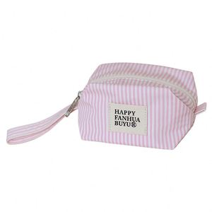 Bolsa de Maquillaje Cosmética de Lona Blanca con Cierre, de Alta Calidad, Grande, Ecológica, Libre de BPA, Certificada GOTS, Marca Privada - Product Image 2