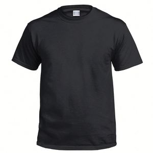 Wholesale Plain 100% Cotton Blank Men's T-<b>Shirts</b> Silk Screen Printed Regular Fit Short Sleeve - Product Image 5