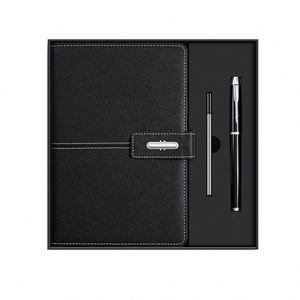 Juego de Caja de Regalo con Cuaderno Empresarial Personalizado con Logotipo, Cuaderno de Empresa de Alta Calidad con Bolígrafo - Product Image 4