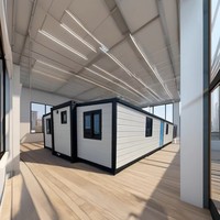 JHCE1 – Nouvelle unité de bureau pliable rapide en acier pour petites maisons, maison préfabriquée en conteneur, extensible, mobile, sûre et durable pour usage en villa