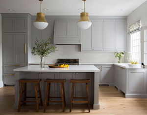 Gabinetes de Cocina Completos Estilo Shaker Clásico 2024 con Herrajes para Gabinetes de Cocina, Gabinete de Cocina de Caoba - Product Image 5