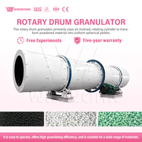 Granulateur rotatif à tambour pour engrais NPK WINWORK, haute performance, entièrement automatique, haute productivité, capacité de 1 à 20 T/H pour l'agriculture