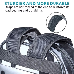 Mochila Transparente de PVC Impermeable Personalizada para Mujer, Mochila Transparente de PVC - Product Image 5